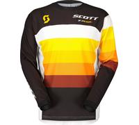 Scott 450 X-Plore Swap Maillot de motocross, noir/orange, Taille M