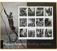 Scott 4801 Lot de 12 timbres postaux de première classe Motif Building a Nation Man on Cable