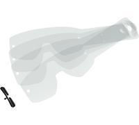 Scott 89Si Works Tear Off 20 Pack Tear Offs, Clear, Taille unique