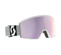 Scott Sports – Masque de ski Ambit – Blanc/Vert-menthe – AMP Lavender Chrome S3 – Silicone blanc