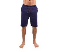 SCOTT Bermuda Homme Stretch Short Cordon de Serrage Bempic (FR/ES, Alpha/Lettres, TG, Taille Normale, Taille Normale, Bleu Marine)