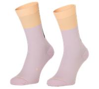 Scott - Block Stripe Crew - Chaussettes Bliss Pink / Apricot Pink - 39 - 41