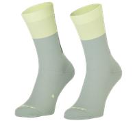 Scott - Block Stripe Crew - Chaussettes Spray Grey / Acid Yellow - 39 - 41