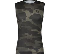 Scott Carbon Camo, débardeur fonctionnel XXL Noir/Gris Foncé Noir/Gris Foncé