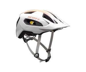 Scott - Casque de VTT - Helmet Supra Plus (CE) Pearl White/Rose Beige - Taille S/M - Blanc Blanc S/M