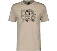 Scott Casual, t-shirt XXL Beige/Noir Beige/Noir