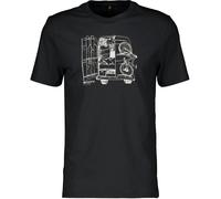 Scott Casual, t-shirt XXL Noir/Blanc Noir/Blanc