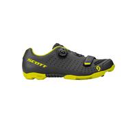 Scott - Chaussures de VTT - Shoe Mtb Comp Boa Matt Black Sulphur Yellow pour Homme - Taille 44 - Noir Noir 44