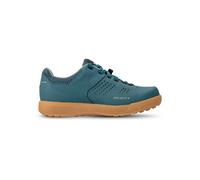 Scott - Chaussures de VTT - Shoe W'S Mtb Shr-Alp Flat Lace Petrol Blue/Mint Green pour Femme - Taille 36 - Bleu Bleu 36