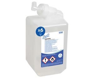 Scott Control - Mousse hydroalcoolique désinfectante pour les mains sans parfum - 6392 - Cartouche 1 L