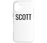 Scott Coque pour iPhone 16 Plus