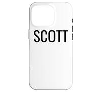 Scott Coque pour iPhone 16 Pro