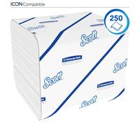 Scott Crontrol? Papier toilette plié 8508 de 250 feuilles double épaisseur, lot de 36 paquets