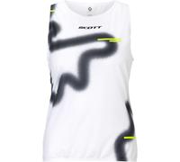 Scott - Débardeur de running léger et respirant - RC Run Tank W White Black pour Femme - Taille L - Blanc Blanc L