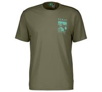 Scott Defined DRI S/S Hommes T-shirt S Vert foncé olive