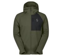 Scott - Defined Warm Zip Hoody - Veste coupe-vent homme Douglas Green / Black - XL