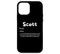 Scott Definition Nom personnalisé Costume personnalisé pour Scotts Coque pour iPhone 12 Mini