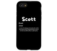 Scott Definition Nom personnalisé Costume personnalisé pour Scotts Coque pour iPhone SE (2020) / 7/8
