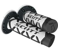 Scott Diamond Plus Donut Grip Motocross, Noir/Blanc, Taille unique
