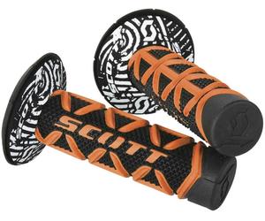 Scott Diamond Plus Donut Grip Motocross, noir-orange