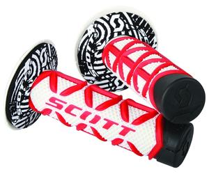 Scott Diamond Plus Donut Grip Motocross, Rouge, Taille unique