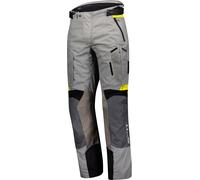 Scott Dualraid Dryo, pantalon en textile imperméable 4XL Gris/Jaune Gris/Jaune