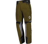Scott Dualraid Dryo Pantalon textile de moto, vert, taille 2XL pour homme