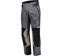 Scott Dualraid Dryo Pantalon textile de moto, noir-gris, taille S pour homme
