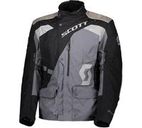 Scott Dualraid Dryo Veste textile de moto, noir-gris, taille 4XL pour homme