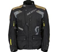 Scott Dualraid Dryo, veste textile imperméable S Noir/Gris/Marron Noir/Gris/Marron