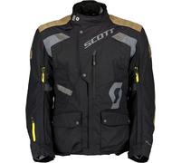 Scott Dualraid Dryo, veste textile imperméable L Noir/Gris/Marron Noir/Gris/Marron