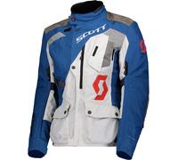 Scott Dualraid Dryo, veste textile imperméable pour femmes 44 Bleu/Gris Bleu/Gris