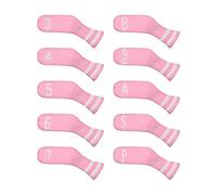 Scott Edward 10 pièces Club de Golf Hardcore Headset cutness Basic Sock Shape Lavable et Durable Club de Golf Headset Tricot Double Face pour Toutes Les Marques Callaway Ping taylormated Cobra etc
