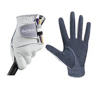 Scott Edward Gant de Golf pour Homme, antidérapant, Respirant, Doux, Lavable, porté sur la Main Gauche, Paume Noire