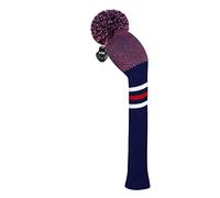 Scott Edward Housse de Club de Golf Knit Woods 1 pièce pour Driver Wood #1 Fairway #3#5#7 Hybrids/UT avec Manche Long et étiquette Numérique Pivotante