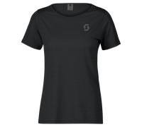 Scott - Tee-shirt de running respirant - Shirt W's Endurance LT SS Black pour Femme - Taille S - Noir Noir S