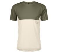 Scott - Endurance Tech SS - T-shirt homme Hay Green / Cotton White - L