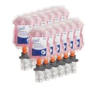 Scott Essential Mousse Lavante pour les Mains 6346, Sans Parfum, Douce & Économique - Usage Fréquent, 12 Recharges x 200 ml (2 400 ml au Total)