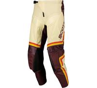 Scott Evo Dirt S24, pantalon en textile 28 Beige/Marron Foncé/Jaune Beige/Marron Foncé/Jaune