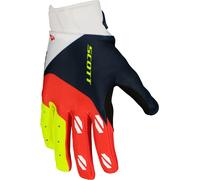 Scott Evo Race S25, gants XL Bleu/Rouge Néon/Jaune Néon/Blanc Bleu/Rouge Néon/Jaune Néon/Blanc