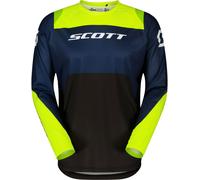 Scott Evo Race S25, maillot M Noir/Bleu/Jaune Néon Noir/Bleu/Jaune Néon