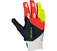 Scott Evo Race Sail Blue Gants de motocross, bleu/rouge, Taille S