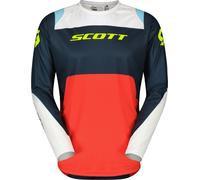 Scott Evo Race Sail Blue Maillot de motocross, rouge-bleu, taille L pour homme