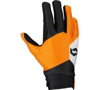 Scott Evo Track Gants de motocross pour enfants, noir-orange, taille M pour des gamins
