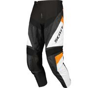 Scott Evo Track Pantalon de motocross, noir/orange/blanc, Taille 28