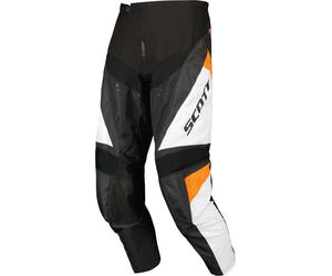 Scott Evo Track Pantalon de motocross, noir/orange/blanc, Taille 38