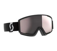 Scott - Factor Pro Mineral Black White Enhancer Silver Chrome - Masque de Ski