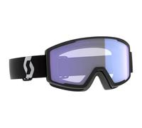 Scott - Factor Pro Mineral Black White Illuminator Blue Chrome - Masque de Ski