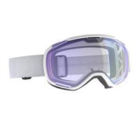 Scott - Faze II Mineral White Illuminator Blue Chrome - Masque de Ski