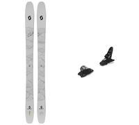 Scott - Fixations de ski alpin - Pack SEA 108 2025 - Blanc Blanc 176 cm